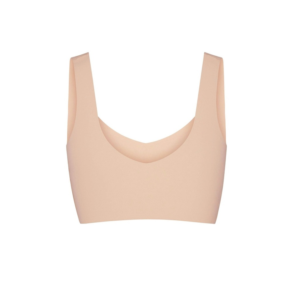 NWT Skims Naked Plunge Longline Bralette in Mica Size S - Picture 2 of 10
